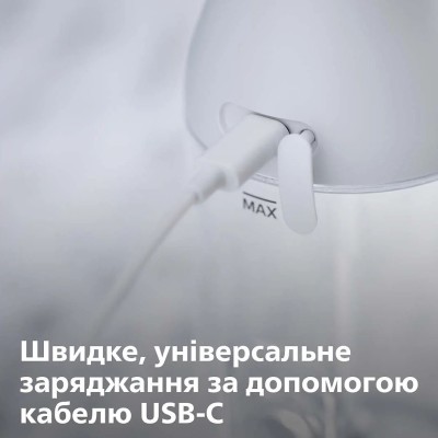 Іригатор Philips портативний Sonicare Cordless Power Flosser 3000, чаша 250 мл, чохол, 2 насадки , білий