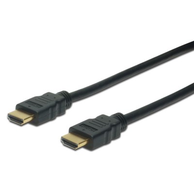 Кабель ASSMANN HDMI High speed + Ethernet (AM/AM) 5.0м, чорний (AK-330114-050-S) Кабель ASSMANN HDMI High speed + Ethernet (AM/AM) 5.0м, чорний (AK-330114-050-S)