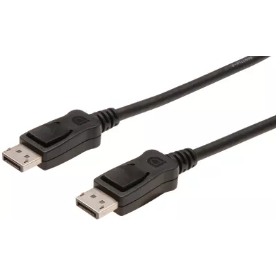 Кабель DIGITUS DisplayPort (AM/AM), 1м, чорний (AK-340100-010-S)