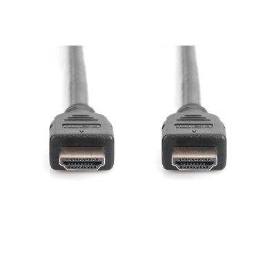Кабель DIGITUS HDMI (M/M), 8K, Ultra High speed/Ethernet, 5м, чорний (AK-330124-050-S) Кабель DIGITUS HDMI (M/M), 8K, Ultra High speed/Ethernet, 5м, чорний (AK-330124-050-S)