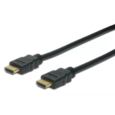 Кабель DIGITUS HDMI (M/M), High speed/Ethernet, 10м, чорний (AK-330107-100-S)