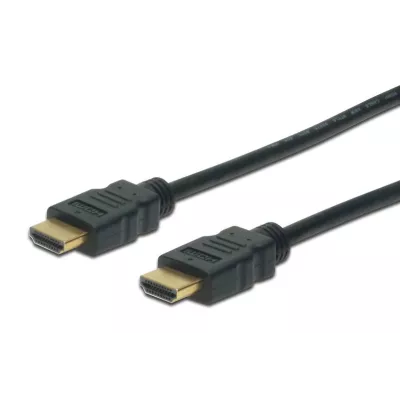 Кабель DIGITUS HDMI (M/M), High speed/Ethernet, 3м, чорний (AK-330114-030-S)