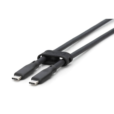 Кабель DIGITUS USB-C заряджання/синхронізації, USB 3.2 Gen 1, 5G, 100W, 4K, силіконовий, 2м, чорний (AK-300342-020-S)