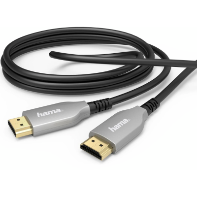 Кабель Hama HDMI (AM/AM), 10м, 4K, active, чорний (00205274)