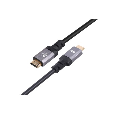 Кабель HDMI (M/M) 2Е 1.8м, 2.1, 4K/120Hz, 8K/60Hz 48Gbps, Ultra High Speed, чорний (2EW-1143-1.8M)