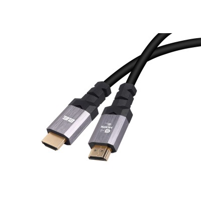 Кабель HDMI (M/M) 2Е 1.8м, 2.1, 4K/120Hz, 8K/60Hz 48Gbps, Ultra High Speed, чорний (2EW-1143-1.8M)