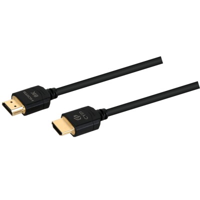 Кабель HDMI, Cypress CBL-H600-030, 8K certified, 3.0M, 30AWG Чорний