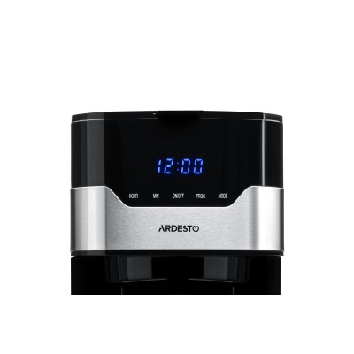 Кавоварка Ardesto крапельна 1.5л, мелена, чорно-сріблястий (FCM-D3100)