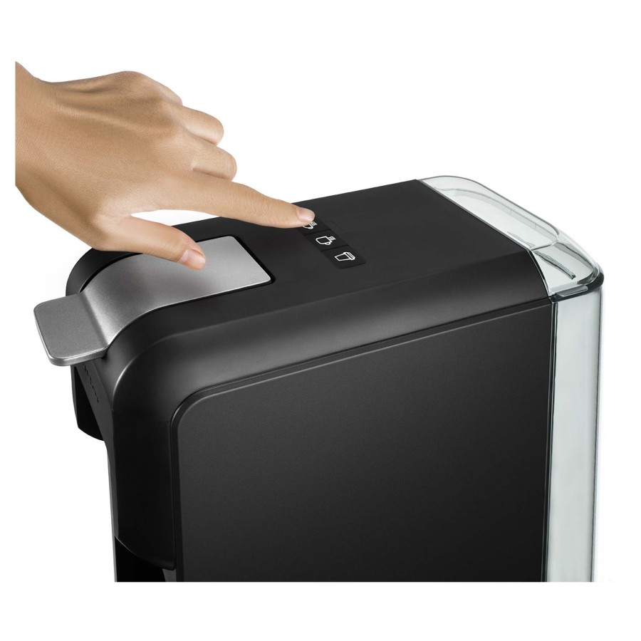 Кавоварка Catler капсульна Porto 0.8л, капсули, мелена кава, механічне керування, чорний (ES703PORTOB) Кавоварка Catler капсульна Porto 0.8л, капсули, мелена кава, механічне керування, чорний (ES703PORTOB)