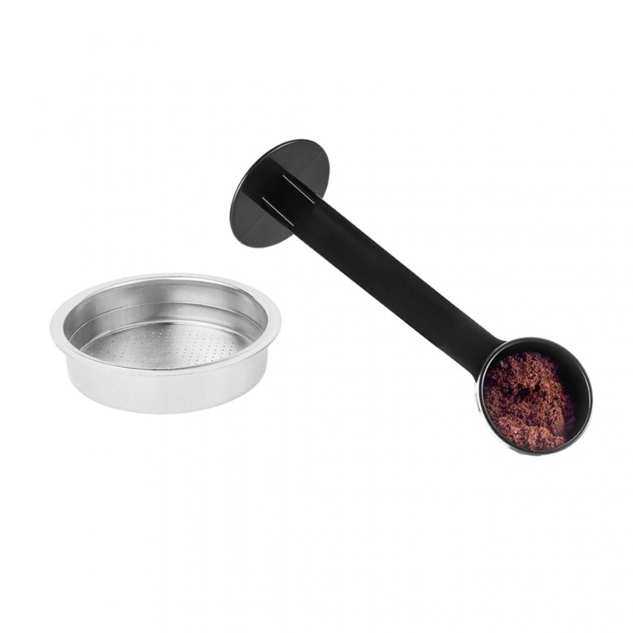 Кавоварка Catler капсульна Porto 0.8л, капсули, мелена кава, механічне керування, чорний (ES703PORTOB) Кавоварка Catler капсульна Porto 0.8л, капсули, мелена кава, механічне керування, чорний (ES703PORTOB)