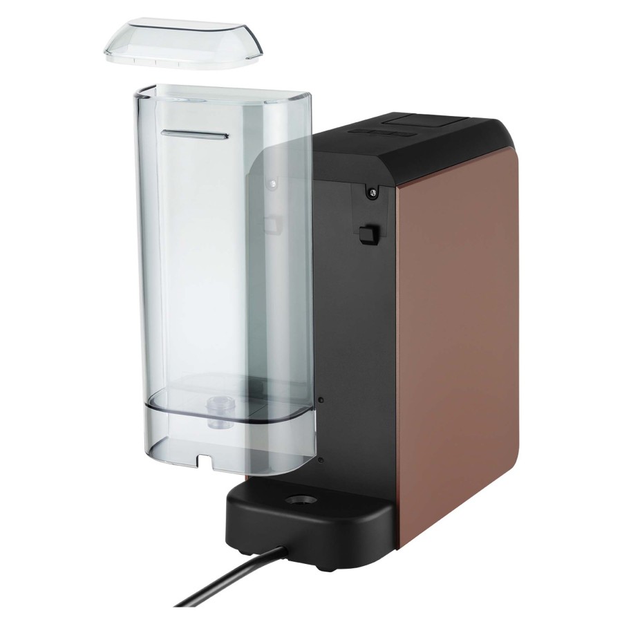 Кавоварка Catler капсульна Porto 0.8л, капсули, мелена кава, механічне керування, чорно-мідний (ES701PORTOBH) Кавоварка Catler капсульна Porto 0.8л, капсули, мелена кава, механічне керування, чорно-мідний (ES701PORTOBH)