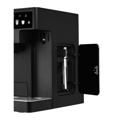 Кавоварка Catler капсульна Renzo 1.6л, капсули, мелена кава, сенсорне керування, автоматичний капучинатор, чорний (ES751BRENZO)