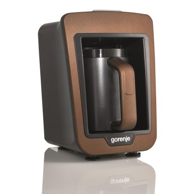 Кавоварка Gorenje крапельна, 0.27л, мелена, 2чашки, коричневий (ATCM730T)