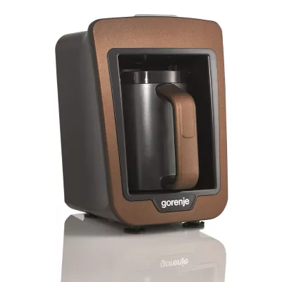 Кавоварка Gorenje крапельна, 0.27л, мелена, 2чашки, коричневий (ATCM730T)