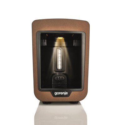 Кавоварка Gorenje крапельна, 0.27л, мелена, 2чашки, коричневий (ATCM730T)