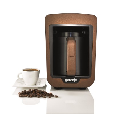Кавоварка Gorenje крапельна, 0.27л, мелена, 2чашки, коричневий (ATCM730T)