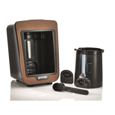 Кавоварка Gorenje крапельна, 0.27л, мелена, 2чашки, коричневий (ATCM730T)