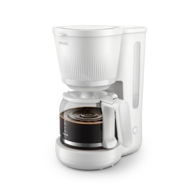 Кавоварка Philips крапельна 3000 Series, 1.38л, мелена, підтримка температури, білий (HD7411/00)
