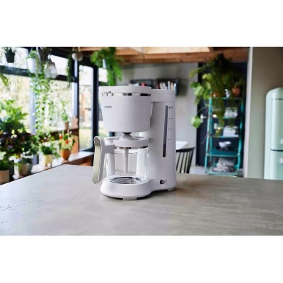 Кавоварка Philips крапельна Series 5000 1.2л, мелена, білий (HD5120/00)