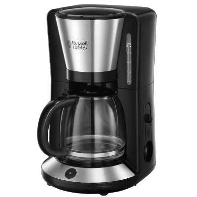 Кавоварка Russell Hobbs крапельна Adventure, 1.25л, мелена, чорно-сріблястий (24010-56)