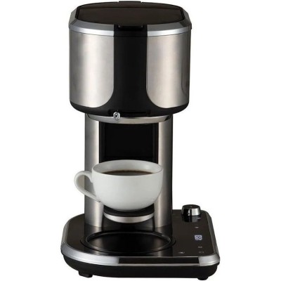 Кавоварка Russell Hobbs крапельна Attentiv Coffee Bar 1.5л, мелена, LED-дисплей, чорно-метал (26230-56)
