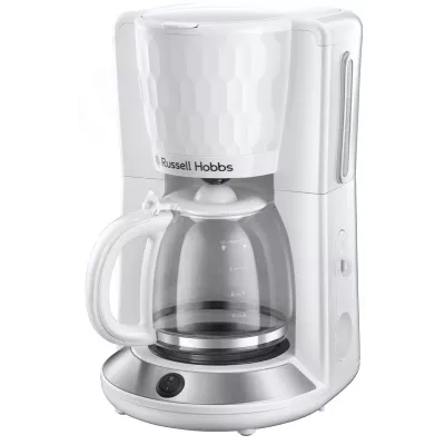 Кавоварка Russell Hobbs крапельна Honeycomb 1.25л, мелена, білий (27010-56)