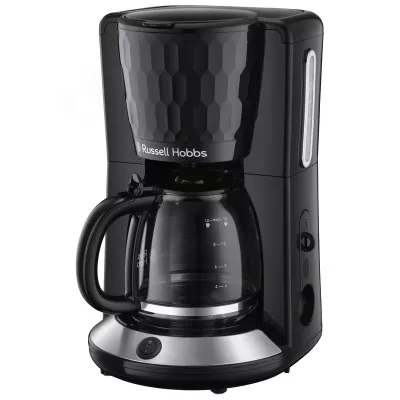 Кавоварка Russell Hobbs крапельна Honeycomb 1.25л, мелена, чорний (27011-56)