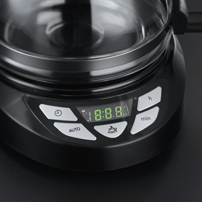 Кавоварка Russell Hobbs крапельна Textures Plus 1.25л, мелена, чорний (22620-56)