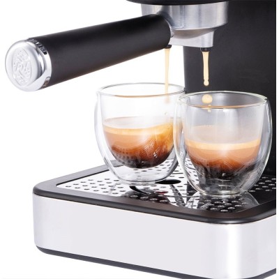 Кавоварка Russell Hobbs ріжкова Distinctions Titanium 1.1л, мелена + чалди, сріблястий (26452-56)