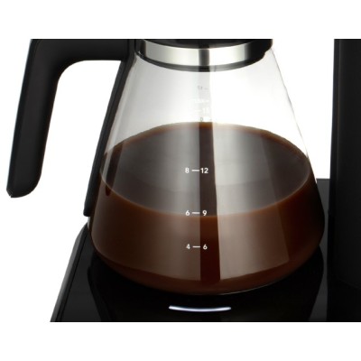 Кавоварка Russell Hobbs  Attentiv, 1.25л, мелена, чорно-срібний (26840-56)