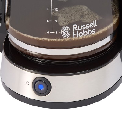 Кавоварка Russell Hobbs Heaton, 1.25л, мелена, чорно-срібний (27400-56)