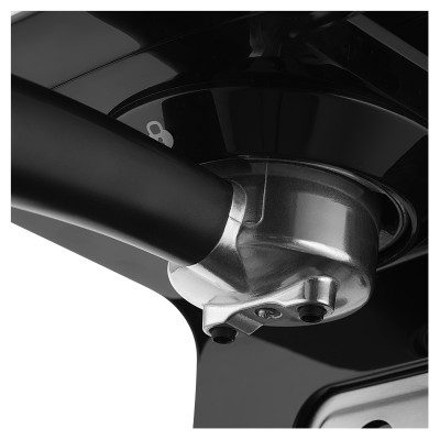 Кавоварка Sencor ріжкова 1.4л, мелена, автоматичний капучинатор, LCD-дисплей, нерж. сталь-чорний (SES4090SS)