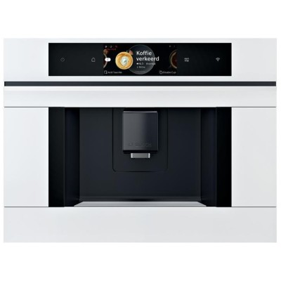 Кавомашина Bosch вбудована, 2.4л, зерно+мелена, автомат.капуч, LED-дисплей, білий (CTL7181W0)