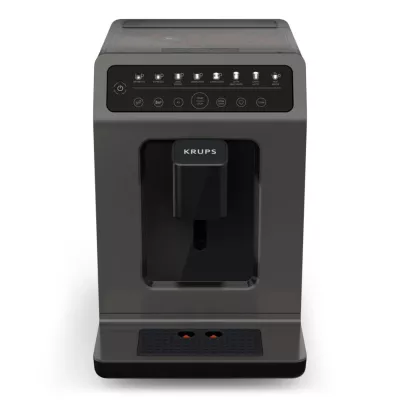 Кавомашина Krups Evidence Classic, 2.3л, зерно, автомат.капуч, дисплей, авторецептів -8, сенсор.керування, чорний (EA89ZB10)