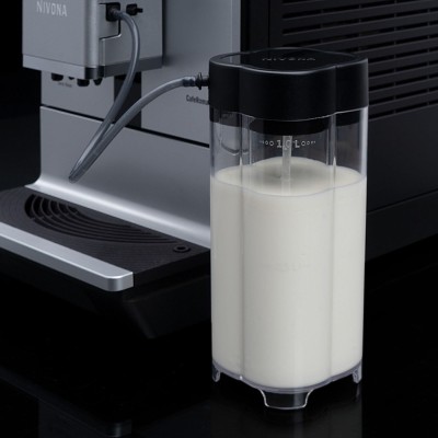 Кавомашина Nivona CafeRomatica 2.2л, зерно + мелена, автомат.капучинатор, авторецептів - 9, чорно - срібний (NICR970)