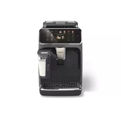 Кавомашина Philips Series 5500, 1.8л, зерно+мелена, автомат.капуч, дисплей, авторецептів -22, холодна кава, сріблясто-чорний (EP