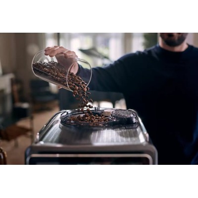 Кавомашина Saeco Xelsis Deluxe 1.7л, зерно + мелена, автомат.капучинатор, авторецептів - 22, сріблястий (SM8889/00)