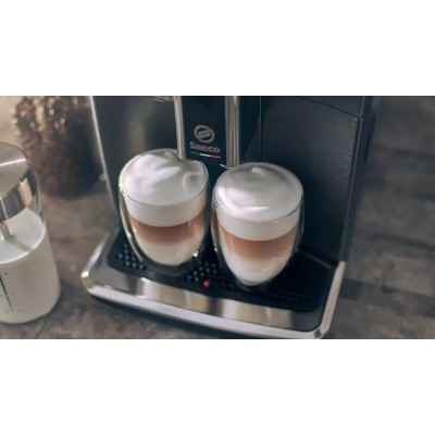 Кавомашина Saeco Xelsis Deluxe 1.7л, зерно + мелена, автомат.капучинатор, авторецептів - 22, сріблястий (SM8889/00)