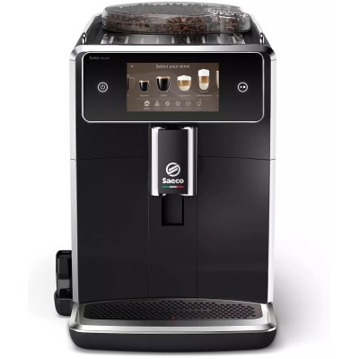 Кавомашина Saeco Xelsis Deluxe 1.7л, зерно + мелена, автомат.капучинатор, авторецептів - 22, чорний (SM8780/00)