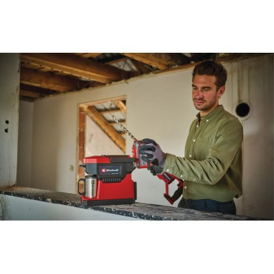 Кавомашина акумуляторна Einhell TE-CF 18 Li - Solo PXC 18В 240мл 80°С 1.2кг без АКБ та ЗП (4609990)