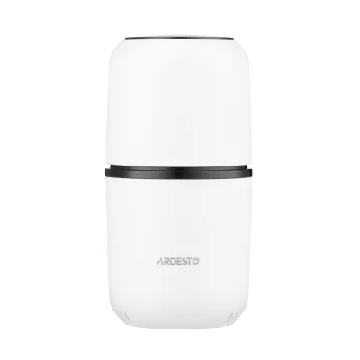 Кавомолка Ardesto роторна 150Вт, об'єм зерен-80г, пластик, білий (KGC-1508W)