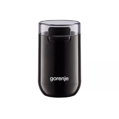 Кавомолка Gorenje роторна 150Вт, об'єм зерен-45г, пластик/метал, чорний (SMK150SB)