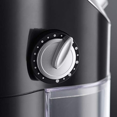 Кавомолка Russell Hobbs жорнова Classic, 140Вт, об'єм зерен-100г, регул.ступеню помолу, пластик, чорний (23120-56)