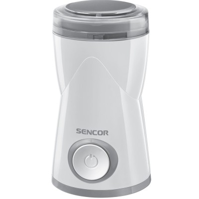 Кавомолка Sencor роторна 150Вт, об'єм зерен-50г, пластик, білий (SCG1050WH)