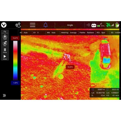 Камера Yuneec E20Tvx інфрачервона для дрону H850/H520E (YUNE20TVX33EU)