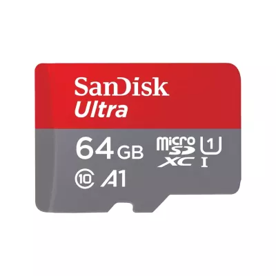 Карта пам'яті SanDisk microSD 64GB C10 UHS-I R140MB/s Ultra (SDSQUAB-064G-GN6MN)