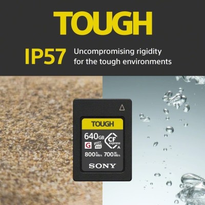 Карта пам'яті Sony CFexpress Type A 640GB R800/W700 Tough (CEAG640T.SYM)