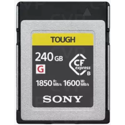 Карта пам'яті Sony CFexpress Type B 240GB R1850/W1600MB/s Tough (CEBG240T.CE7)