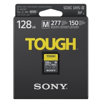Карта пам'яті Sony SDXC 128GB C10 UHS-II U3 V60 R277/W150MB/s Tough (SFM128T.SYM)
