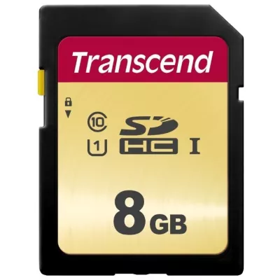 Карта пам'яті Transcend SD 8GB C10 R20MB/s (TS8GSDC300S)